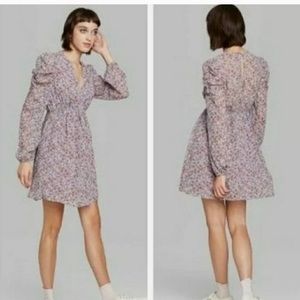 puff sleeve dress✨